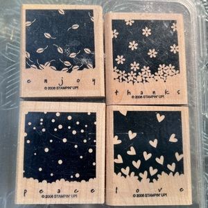 Stamping’ Up! Gently Falling stamp set